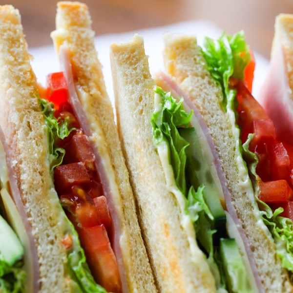 sandwich vegetal imagen
